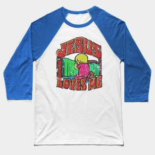 Jesus Loves Me 1970 Baseball T-Shirt